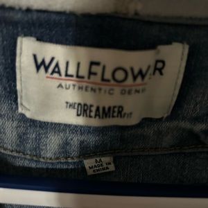 Wallflower denim jacket size M